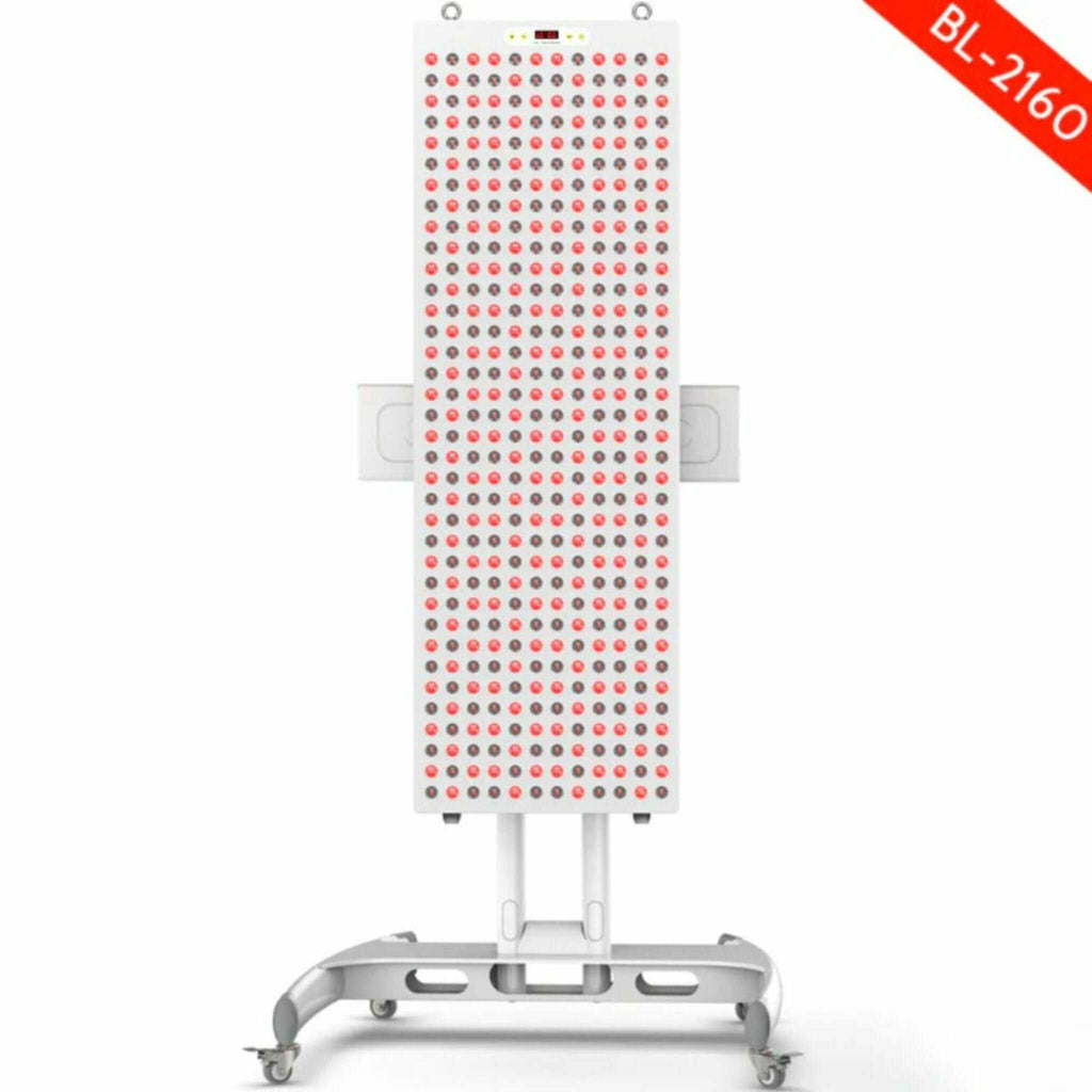 Bontanny BL-1500 PRO Series Professional Red Light Therapy Device With Stand, 1500W (SAK14725) - Saksby Wholesale - Front View With Stand
