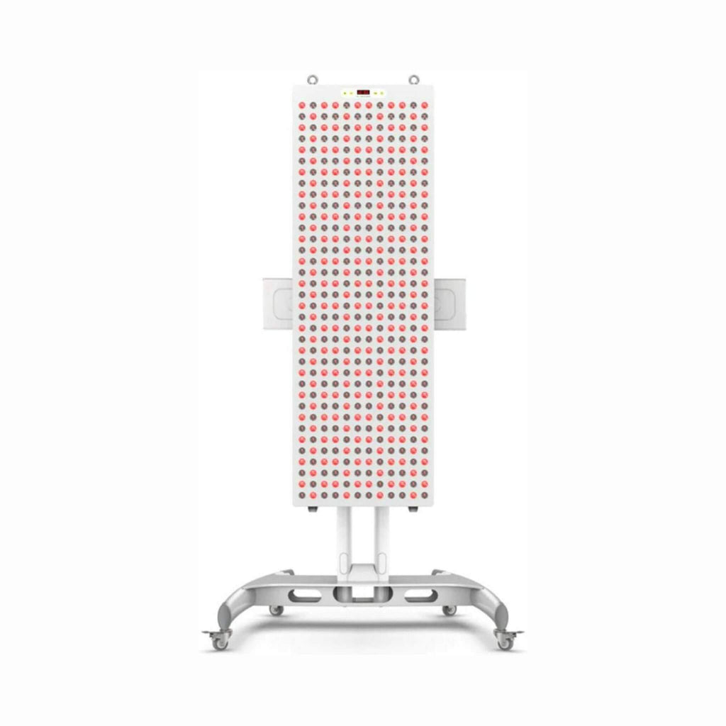 Bontanny BL-2160 Professional Red Light Therapy Device With Timer Settings And Stand, 2160W (SAK14726) - Saksby Wholesale - Front View With Support Stand Bracket