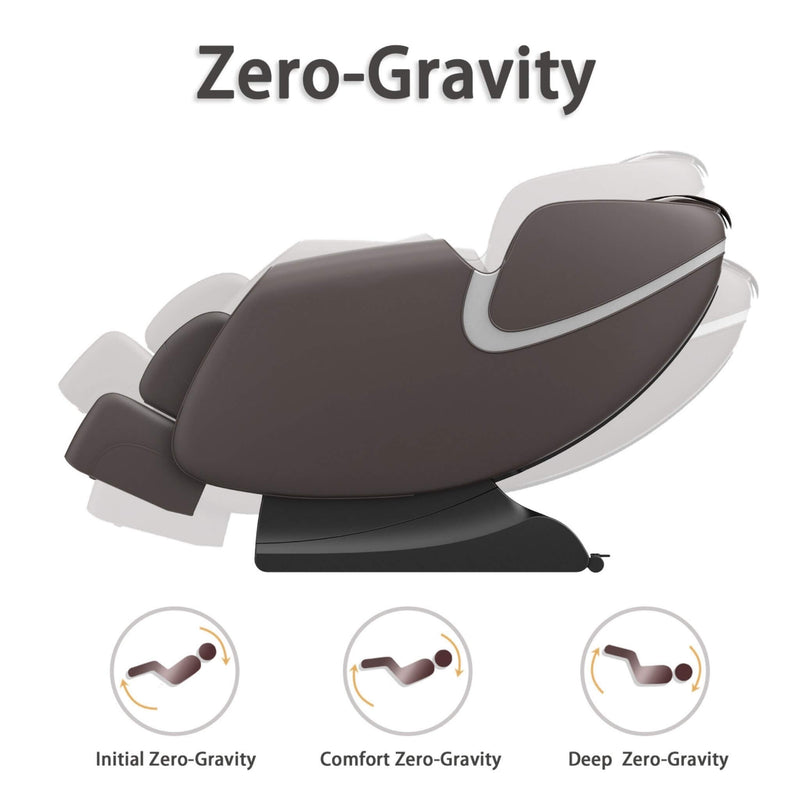 Bosscare Full-Body Zero-Gravity Leather Massage Chair With Zero Gravity And Bluetooth [GR8012] (SAK12074) - Saksby Wholesale - Zero Gravity Features