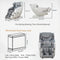 Bosscare Premium Full Body Zero Gravity Massage Chair With AI Voice And App Control Gray SAK35970 Saksby - Dimensions