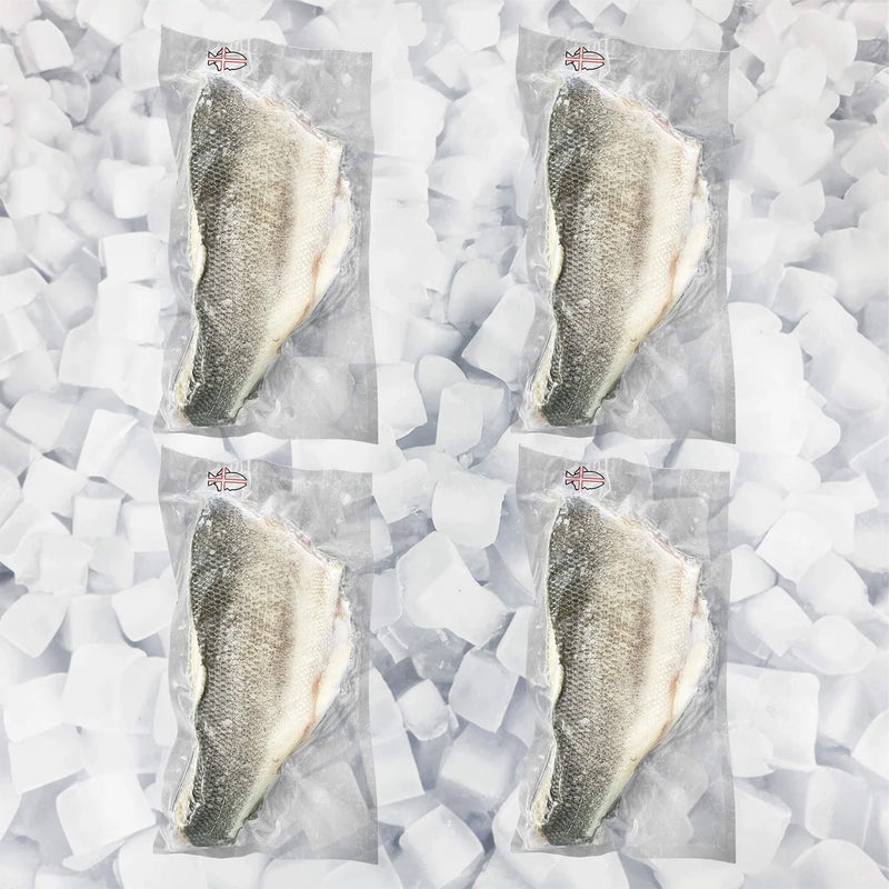 Premium Skin On Branzino Fillet 2 x Portions Per Pack (Bulk Case) (SAK31640)