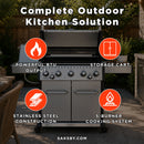 Broil King Baron S 590 Pro Infrared Liquid Propane Grill [138-876944-LP] (SAK93271) - Saksby Wholesale - Features
