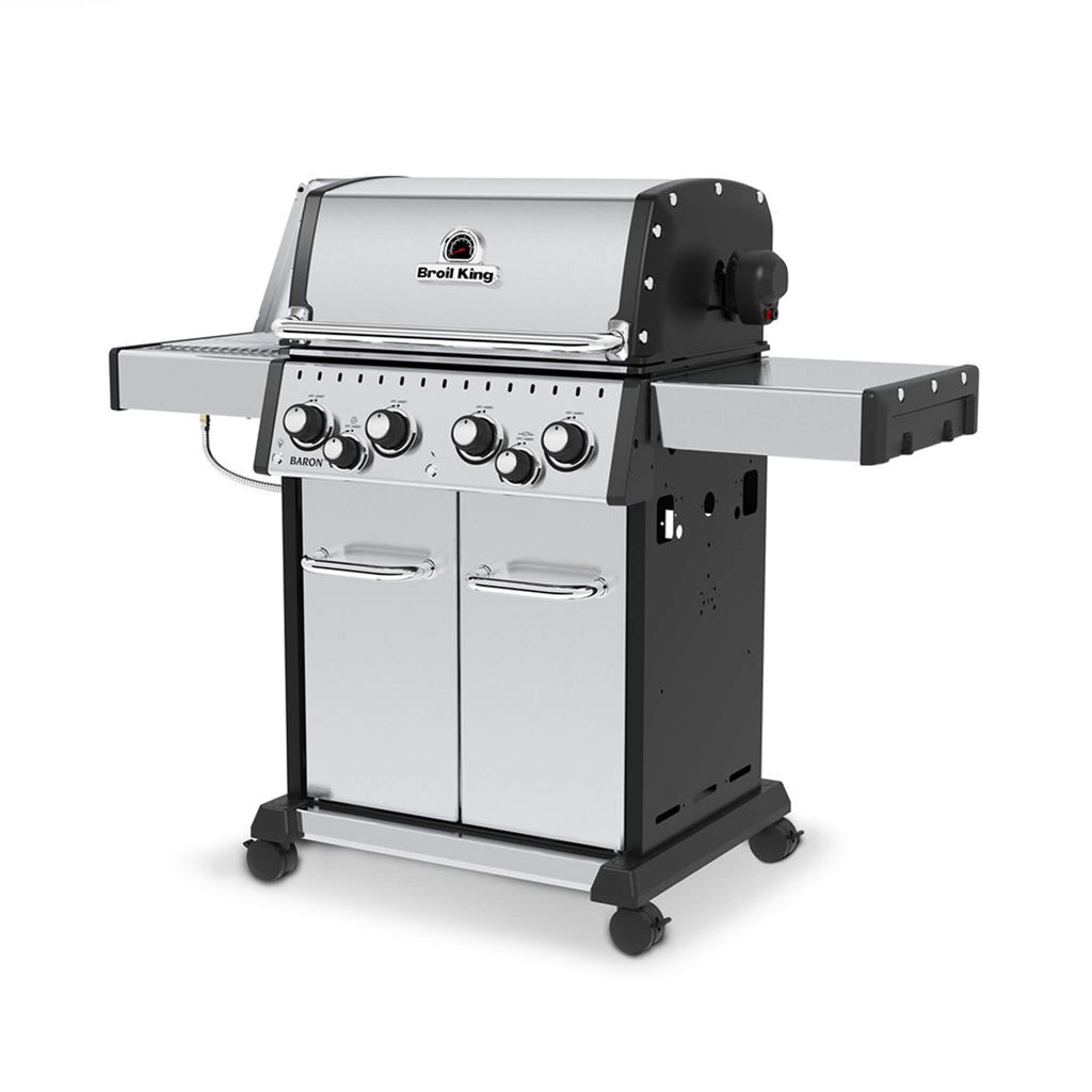 Broil King Baron S 490 Pro Infrared Liquid Propane Grill [138-875944-LP] (SAK98251) - Saksby Wholesale - Right Side View