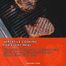 Broil King Baron S 490 Pro Infrared Liquid Propane Grill [138-875944-LP] (SAK98251) - Saksby Wholesale - Versatile Cooking