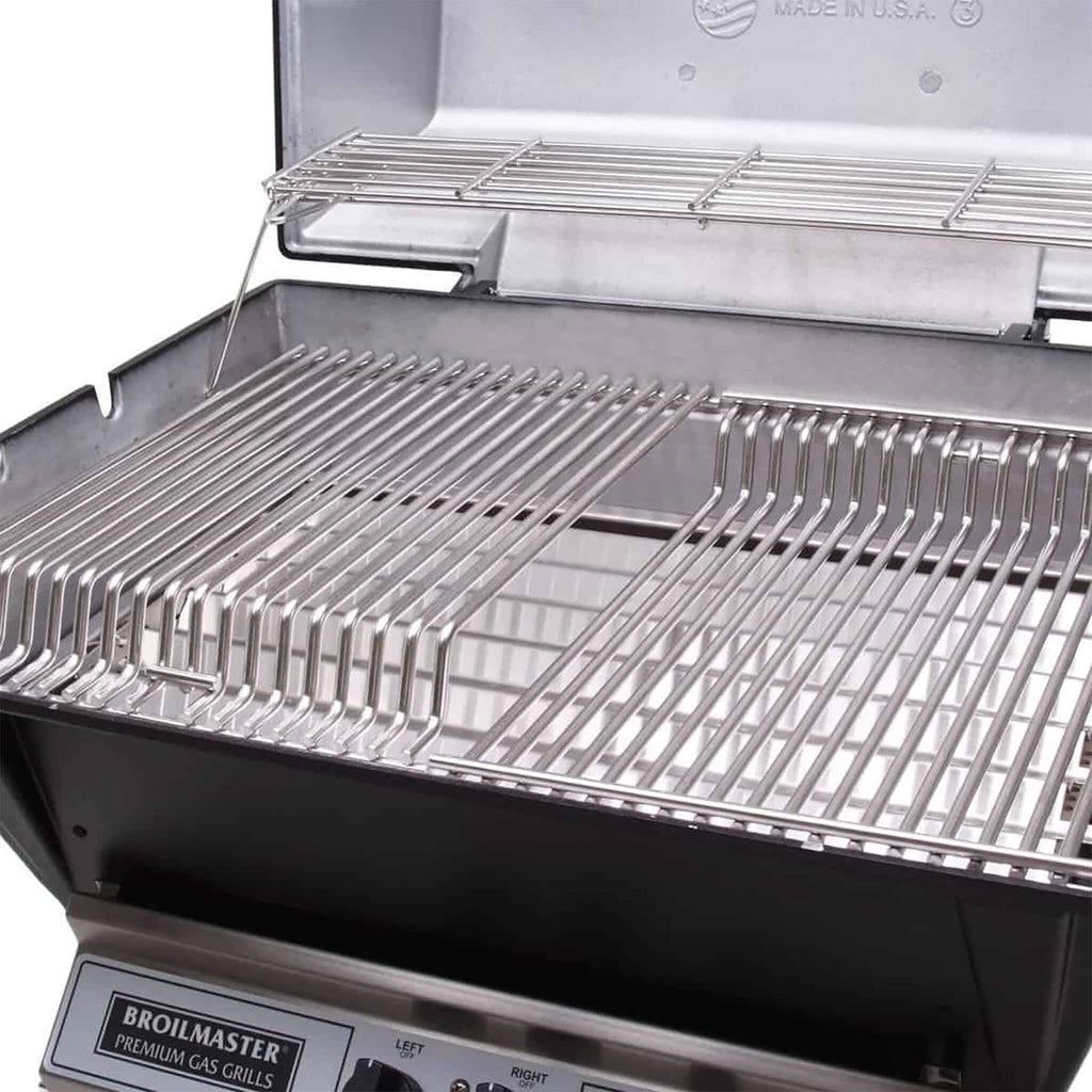 Broilmaster P3X Super Premium Cast Aluminum Gas Grill With Flare Busters, Griddle And Smoker Shutter (SAK98194) - Saksby Wholesale -
 Shelves