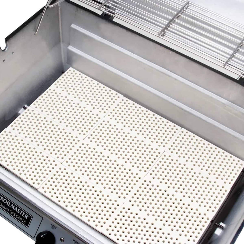 Broilmaster P3X Super Premium Cast Aluminum Gas Grill With Flare Busters, Griddle And Smoker Shutter (SAK98194) - Saksby Wholesale -
Top Base View
