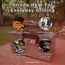 Broilmaster P4X Super Premium Cast Aluminum Gas Grill With Flare Busters (SAK84186) - Saksby Wholesale - Benefits