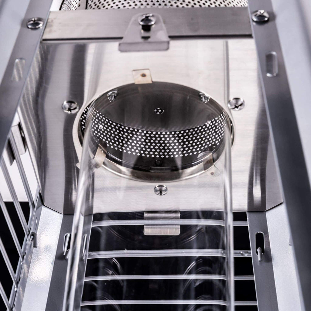 Bronze Quartz Glass Tube Patio Outdoor Propane Heater For Backyards, Decks And Restaurants (SAK89210) - Saksby Wholesale - Glass Tube Details