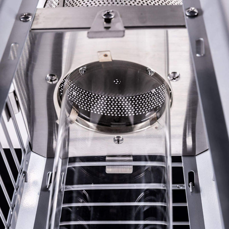 Bronze Quartz Glass Tube Patio Outdoor Propane Heater For Backyards, Decks And Restaurants (SAK89210) - Saksby Wholesale - Glass Tube Details