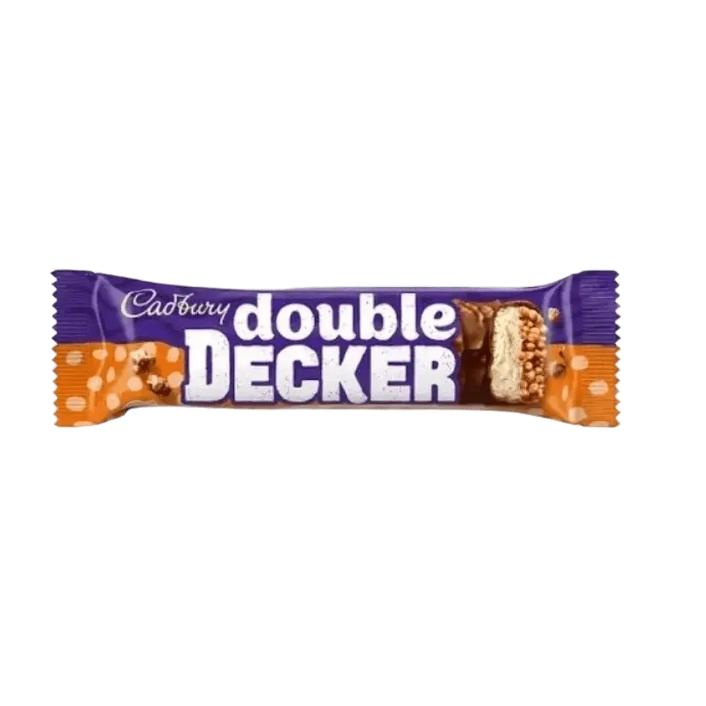 Cadbury Double Decker Duo – Chocolate Bar with Crispy Cereals & Nougat 70G (UK)