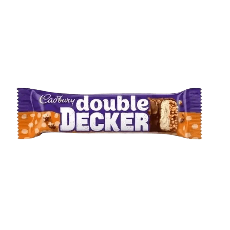 Cadbury Double Decker Duo – Chocolate Bar with Crispy Cereals & Nougat 70G (UK)