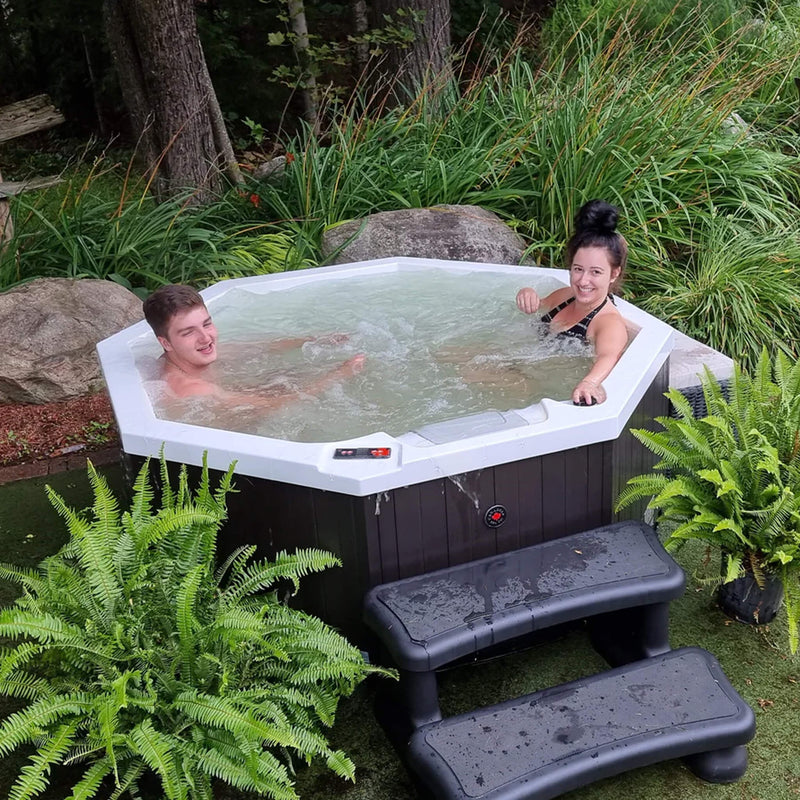 CANADIAN SPA COMPANY MUSKOKA 5-Person 14-Jet Portable Hot Tub [KH-10096] (SAK53974) - Outdoor View