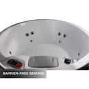 CANADIAN SPA COMPANY OKANAGAN 4-Person 10-Jet Portable Hot Tub [KH-10083] (SAK75164)- With Barrie Free Seating View