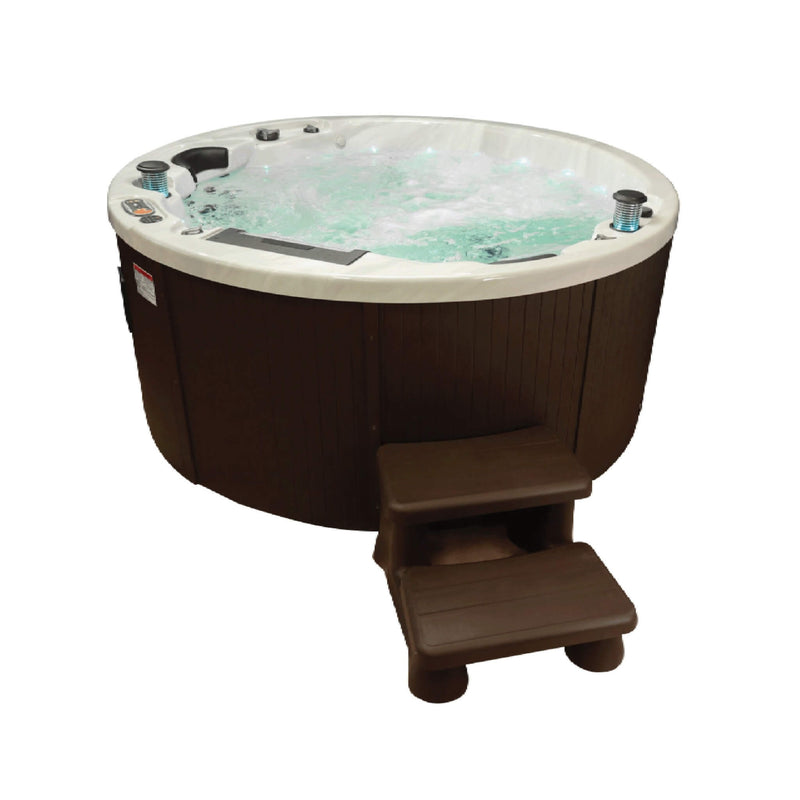 CANADIAN SPA COMPANY OTTAWA 5 Person 38-Jet Portable Hot Tub [KH-10140] (SAK93281) - With Ladder View