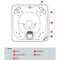 CANADIAN SPA COMPANY SASKATOON 4-Person 12-Jet Portable Hot Tub [KH-10084] (SAK79623) Equipment Location View