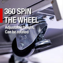 Castelle Flame 85K BTU Outdoor BBQ Kitchen Grill Island With 43-Inch 6-Burner Grill, Wine Fridge, Rotisserie Kit, And Sink (SAK23864) - Saksby Wholesale - 360  Spin View
