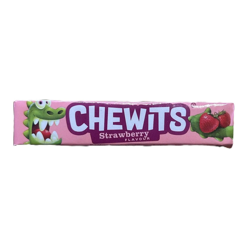 Chewits Strawberry Flavour – Chewy Strawberry Candy  (UK)