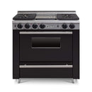 Chicago Brick Oven 36" All Gas Convection Range With Sealed Burners SAKSBY - Black Regular View