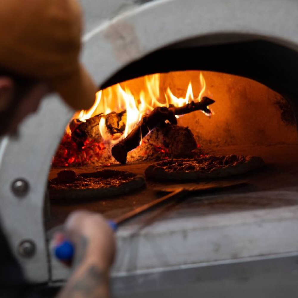 CHICAGO BRICK OVEN CBO-1000 Built In Wood Fired Commercial Outdoor Pizza Oven DIY Kit With 53" x 39" Cooking Surface [CBO-O-KIT-1000] (SAK62895) - SAKSBY