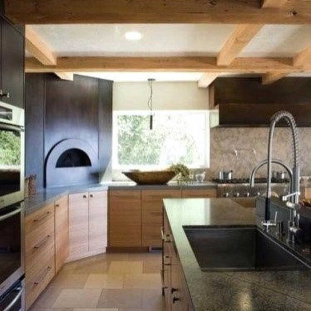 CHICAGO BRICK OVEN CBO-1000 Built In Wood Fired Commercial Outdoor Pizza Oven DIY Kit With 53" x 39" Cooking Surface [CBO-O-KIT-1000] (SAK62895) - SAKSBY