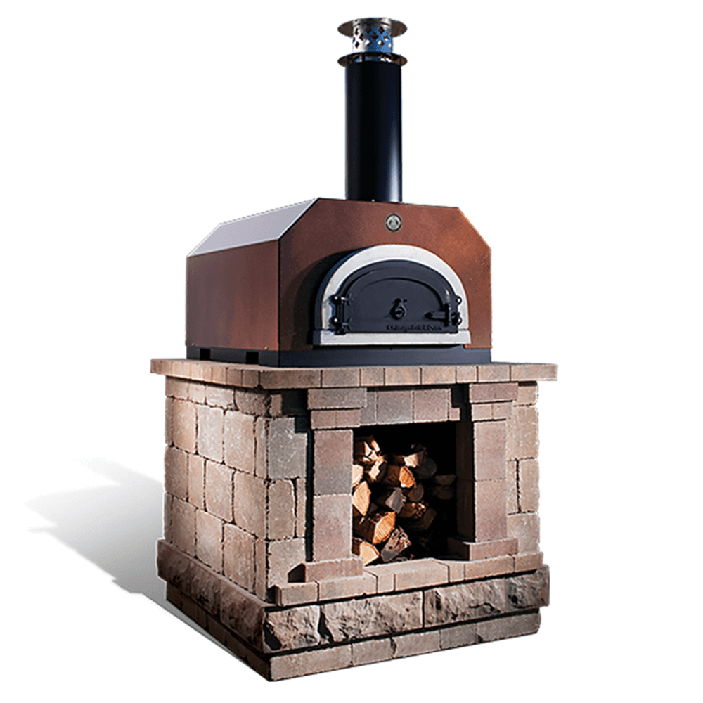 CHICAGO BRICK OVEN CBO 500 Countertop Wood Fired Pizza Oven With 27"x22" Cooking Surface [CBO-O-MBL-750] (SAK75148) - SAKSBY