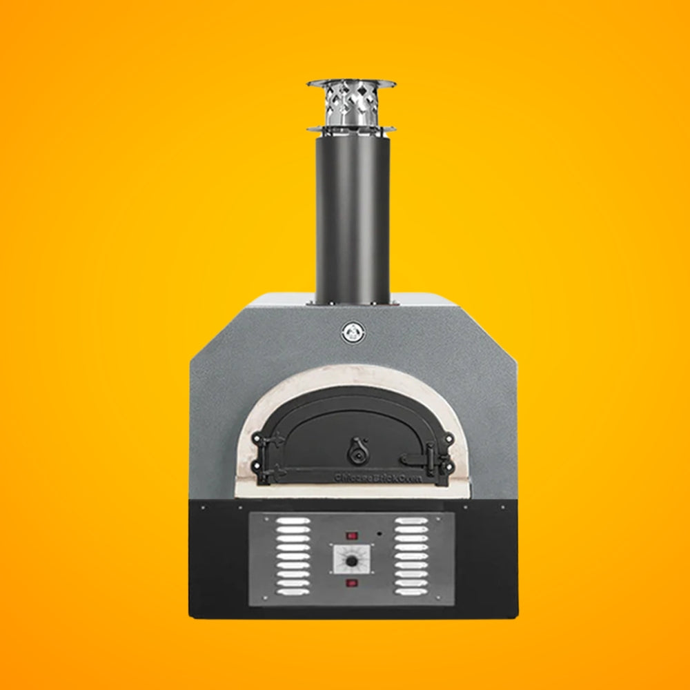 Chicago Brick Oven CBO-750 Commercial Hybrid Countertop Pizza Oven With Dual Fuel Powerhouse [CBO-O-CT-750-HYB] (SAK93618)