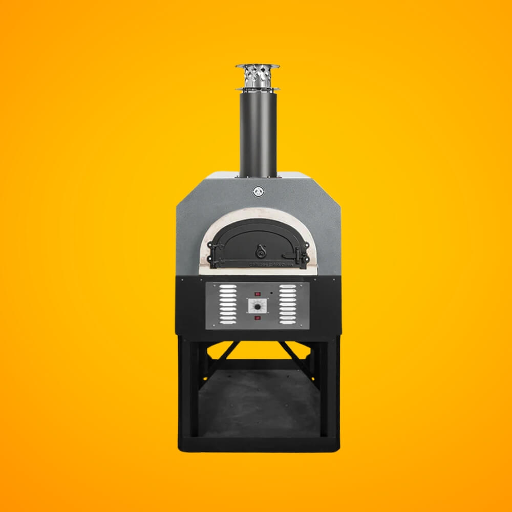 Chicago Brick Oven CBO-750 Commercial Hybrid Stand With Perfect Two-Burner Gas System [CBO-O-STD-750-HYB] (SAK67245)