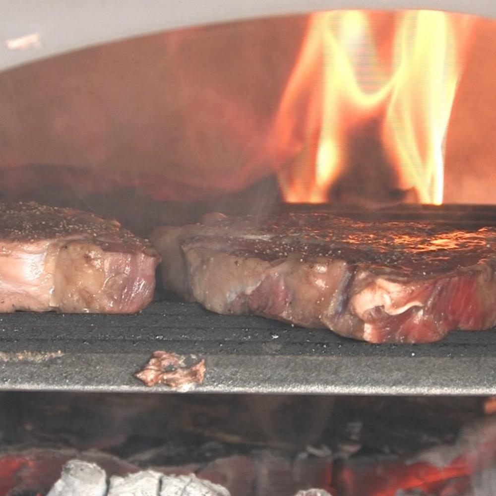 CHICAGO BRICK OVEN CBO 750 Commercial Hybrid Stand With Perfect Two-Burner Gas System (SAK67245) - SAKSBY