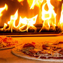 Chicago Brick Oven CBO-750 Commercial Hybrid Wood & Gas Fired Oven DIY Kit [CBO-O-KIT-750-HYB] (SAK75154) - Saksby Wholesale - Demonstration View Pizzas