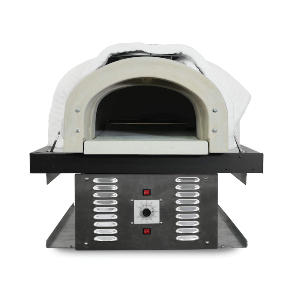Chicago Brick Oven CBO-750 Commercial Hybrid Wood & Gas Fired Oven DIY Kit [CBO-O-KIT-750-HYB] (SAK75154) - Saksby Wholesale - Front View