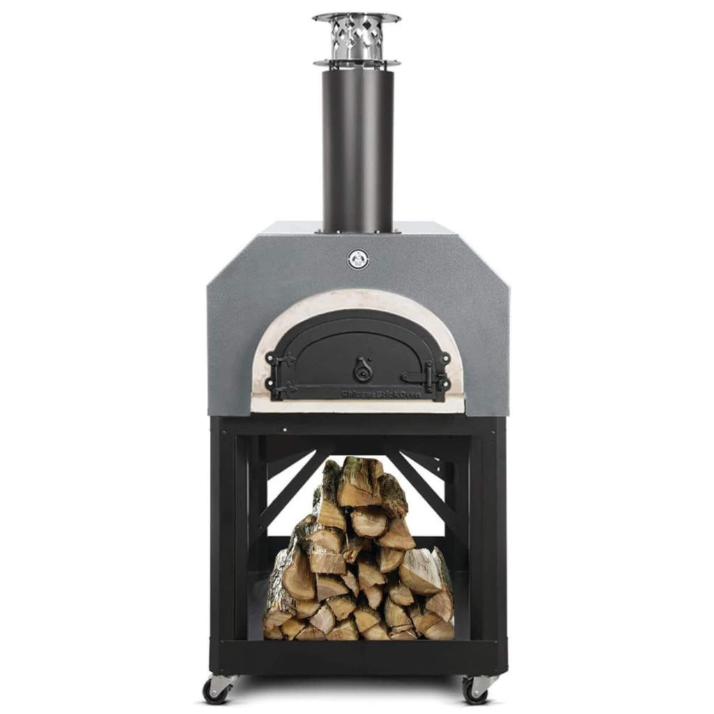 CHICAGO BRICK OVEN CBO 750 Mobile Wood Fired Freestanding Pizza Oven, 40" [CBO-O-MBL-750] (SAK49372) - SAKSBY