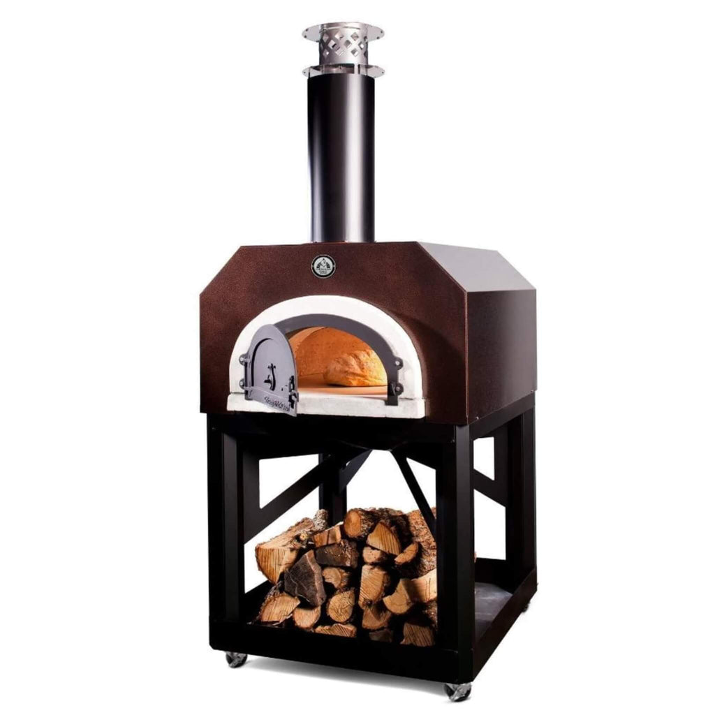 CHICAGO BRICK OVEN CBO 750 Mobile Wood Fired Freestanding Pizza Oven, 40" [CBO-O-MBL-750] (SAK49372) - SAKSBY