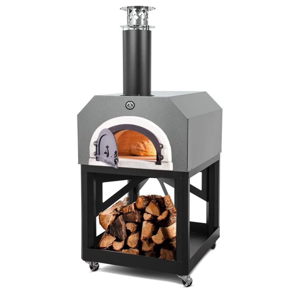 CHICAGO BRICK OVEN CBO 750 Mobile Wood Fired Freestanding Pizza Oven, 40" [CBO-O-MBL-750] (SAK49372) - SAKSBY