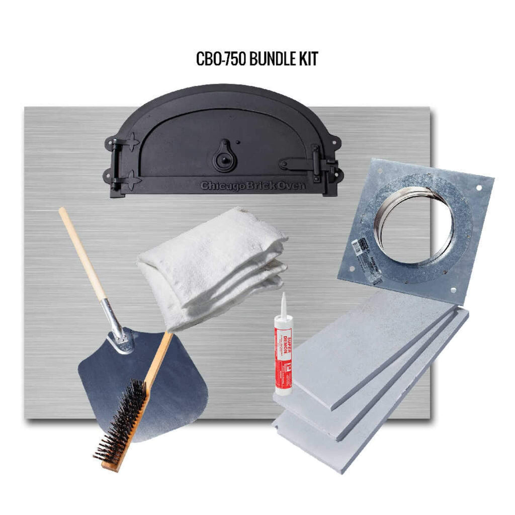Chicago Brick Oven CBO-750 Residential Hybrid Countertop Pizza Oven With No Skirt [CBO-O-CT-750-HYB] (SAK14259) - Saksby Wholesale - Accessories View