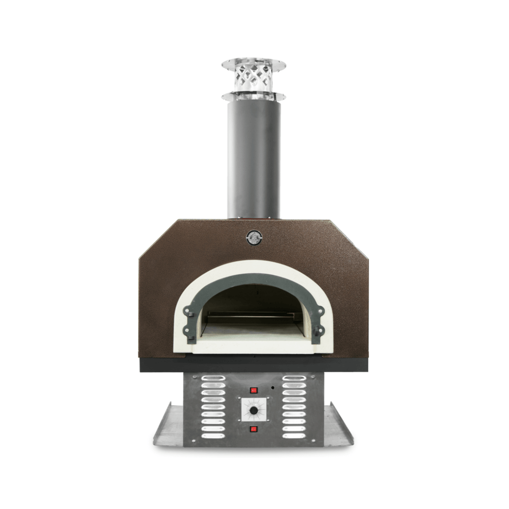 Chicago Brick Oven CBO-750 Residential Hybrid Countertop Pizza Oven With No Skirt [CBO-O-CT-750-HYB] (SAK14259) - Saksby Wholesale - Front View Copper Vein