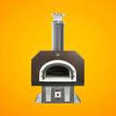 Chicago Brick Oven CBO-750 Residential Hybrid Countertop Pizza Oven With No Skirt [CBO-O-CT-750-HYB] (SAK14259) - Saksby Wholesale - Front View On Orange Background
