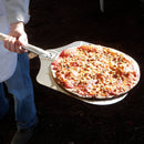 Chicago Brick Oven CBO-750 Residential Hybrid Stand With Dual Fuel [CBO-O-STD-750-HYB] (SAK37429) - Saksby Wholesale - Cooked Pizza View