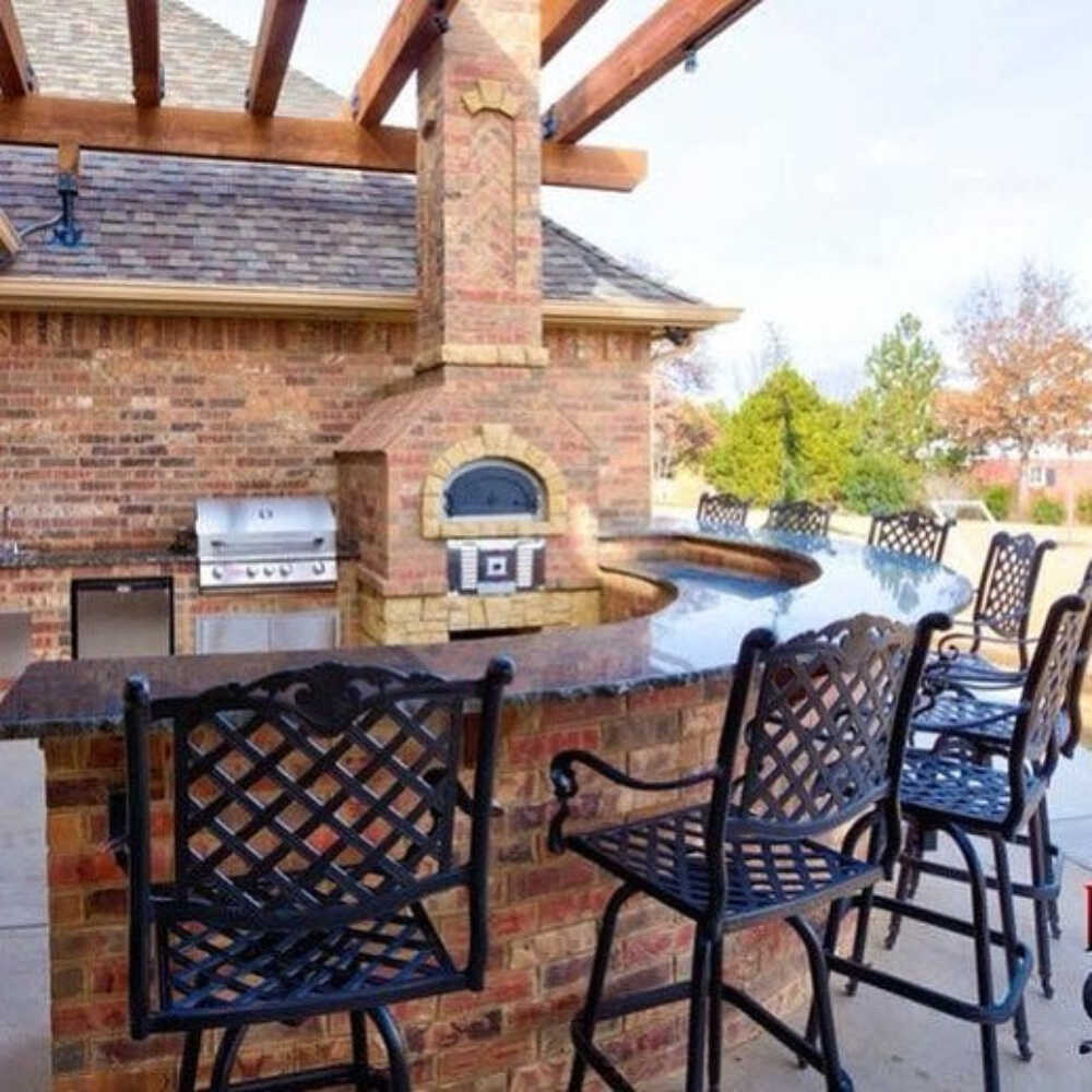 CHICAGO BRICK OVEN CBO 750 Residential Hybrid Stand With Dual Fuel (SAK37429) - SAKSBY