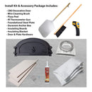Chicago Brick Oven CBO-750 Wood Fired Pizza Oven DIY Kit With 38" x 28" Cooking Surface [CBO-O-KIT-750] (SAK51793) - Saksby Wholesale - Accessories