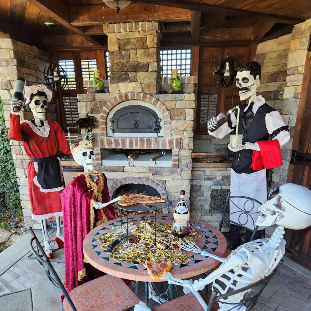Chicago Brick Oven CBO-750 Wood Fired Pizza Oven DIY Kit With 38" x 28" Cooking Surface [CBO-O-KIT-750] (SAK51793) - Saksby Wholesale - Halloween View