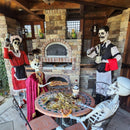 Chicago Brick Oven CBO-750 Wood Fired Pizza Oven DIY Kit With 38" x 28" Cooking Surface [CBO-O-KIT-750] (SAK51793) - Saksby Wholesale - Halloween View