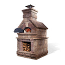 Chicago Brick Oven CBO-750 Wood Fired Pizza Oven DIY Kit With 38" x 28" Cooking Surface [CBO-O-KIT-750] (SAK51793) - Saksby Wholesale - Modular  Belgard View