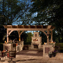Chicago Brick Oven CBO-750 Wood Fired Pizza Oven DIY Kit With 38" x 28" Cooking Surface [CBO-O-KIT-750] (SAK51793) - Saksby Wholesale - Outdoor Kitchen View