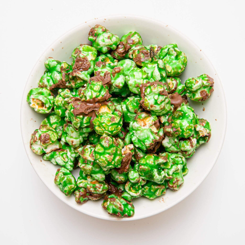 Chocolate Mint Popcorn (SAK79428) - Saksby Wholesale - Product In Bowl