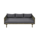 Claremont 3-Seater Acacia Wood Daybed Sofa With Water-Resistant Cushions (SAK65773)