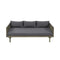 Claremont 3-Seater Acacia Wood Daybed Sofa With Water-Resistant Cushions (SAK65773)