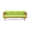 Claremont 3-Seater Acacia Wood Daybed Sofa With Water-Resistant Cushions (SAK65773)