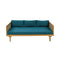 Claremont 3-Seater Acacia Wood Daybed Sofa With Water-Resistant Cushions (SAK65773)