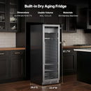 Commercial 12.5 Cu.Ft Dry Aging Fridge For Steaks, Beef, Lamb, And Ham (SAK63584) - Saksby Wholesale - Built-In Dry Aging Fridge