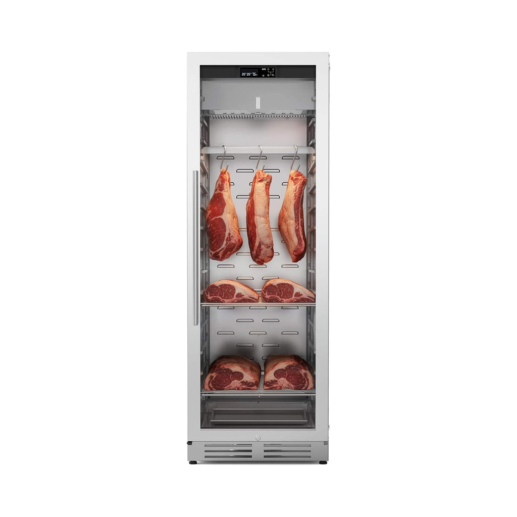 Commercial 12.5 Cu.Ft Dry Aging Fridge For Steaks, Beef, Lamb, And Ham (SAK63584) - Saksby Wholesale - Front View